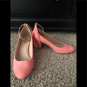 JustFab Marni Pumps in Coral